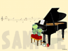 (C)ピアノ